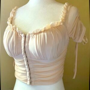 Windsor pink crop top